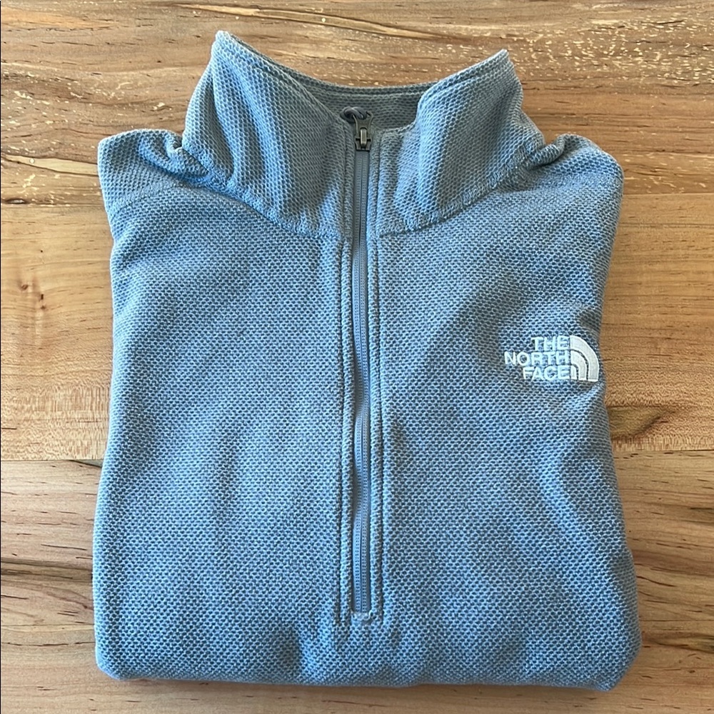The North Face Men's Grey Quarter Zip